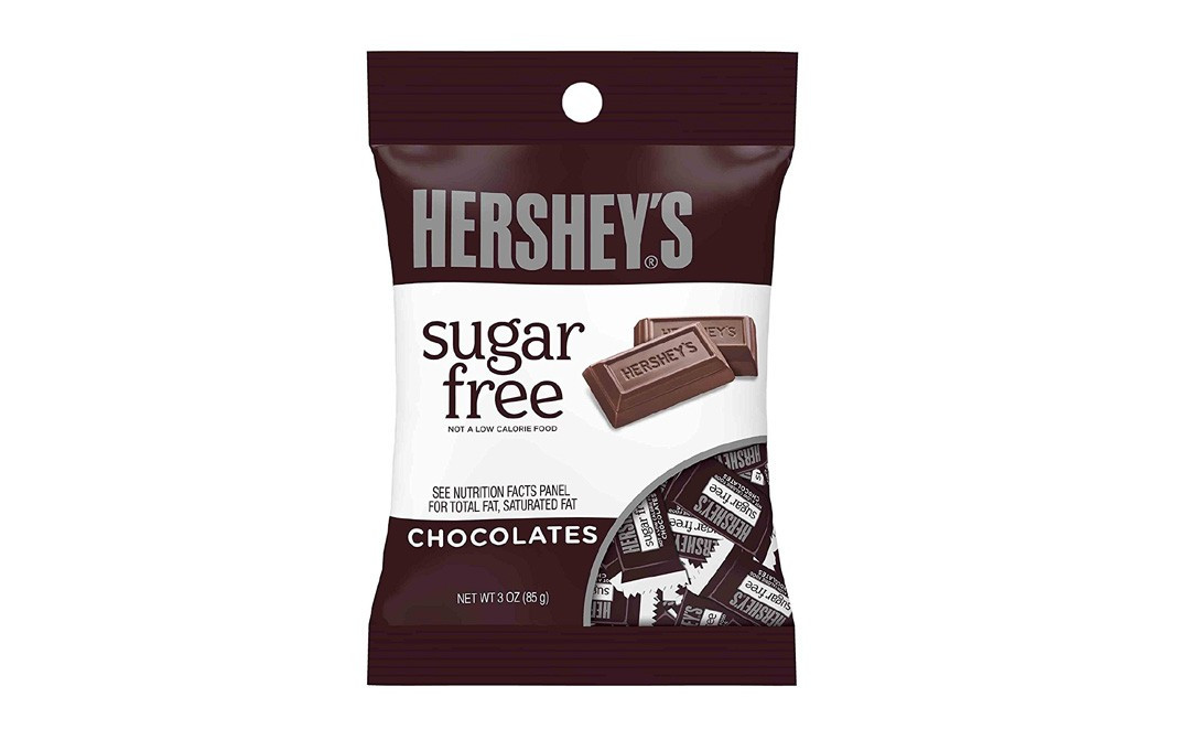 Hershey's Sugar Free Chocolates   Pouch  85 grams